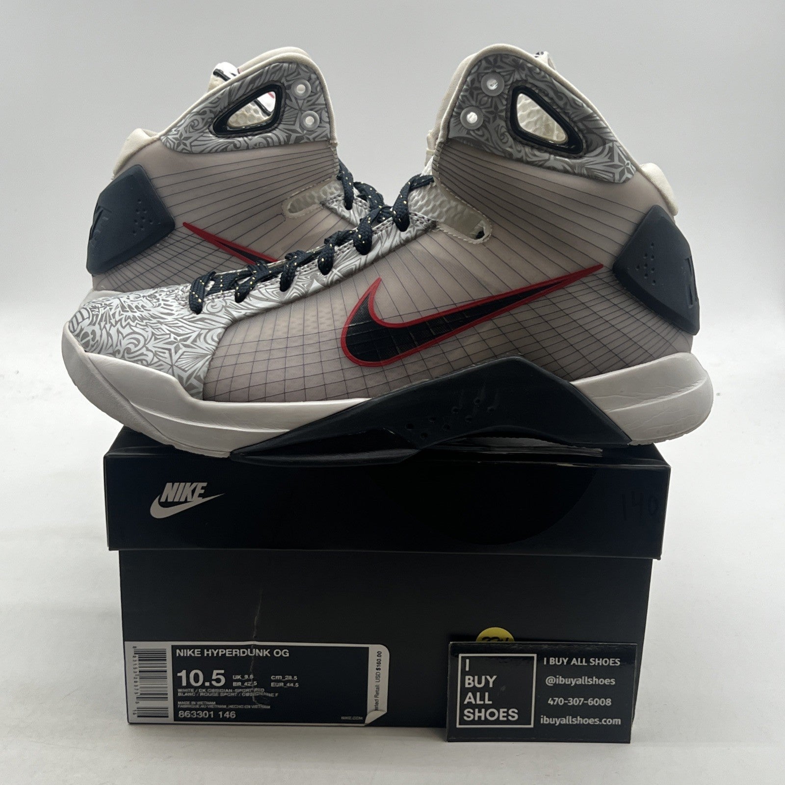 Size 10.5 - Nike Hyperdunk OG 2016 United We Rise (863301-146)