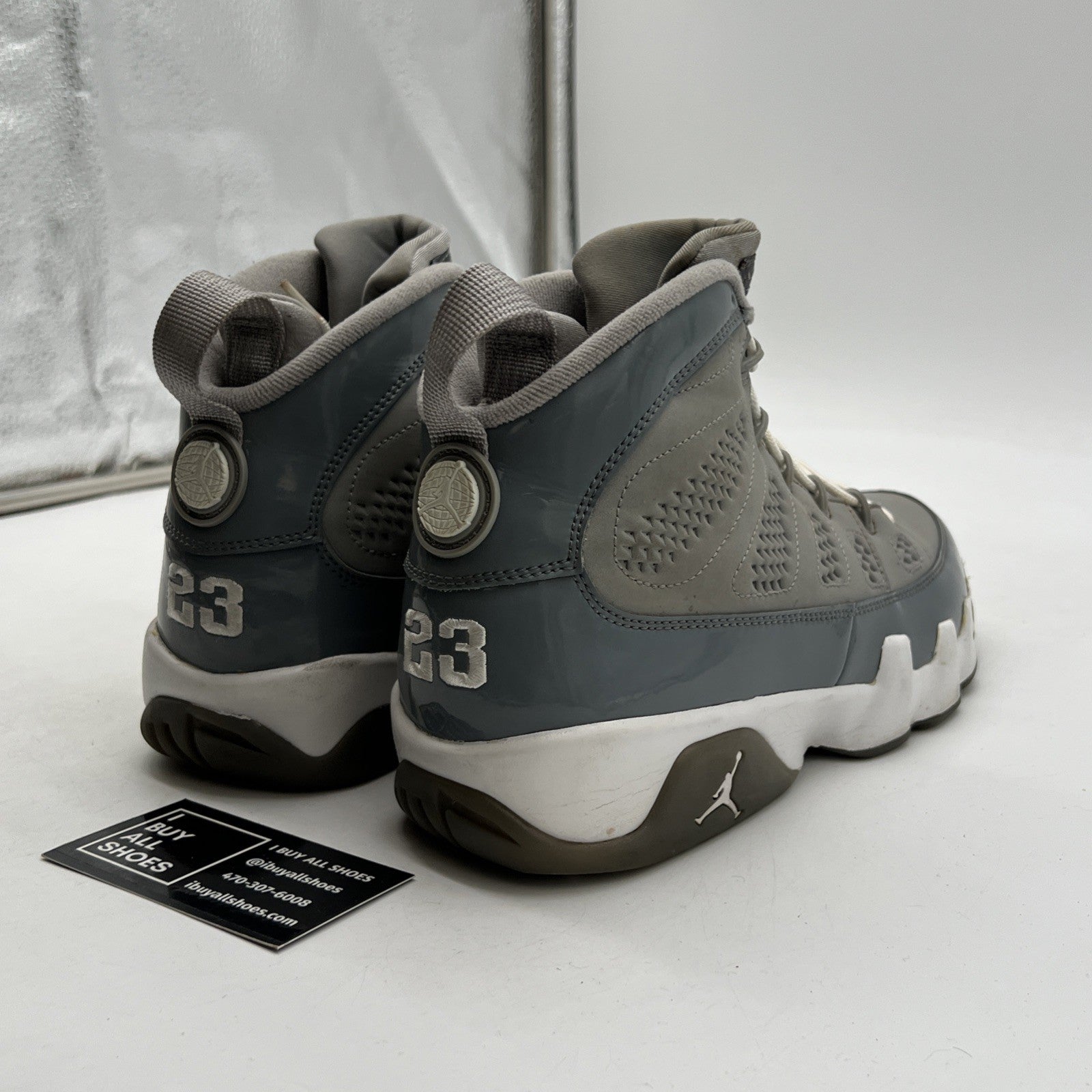 Size 9 - Air Jordan 9 Retro 2012 Cool Grey (302370-015)