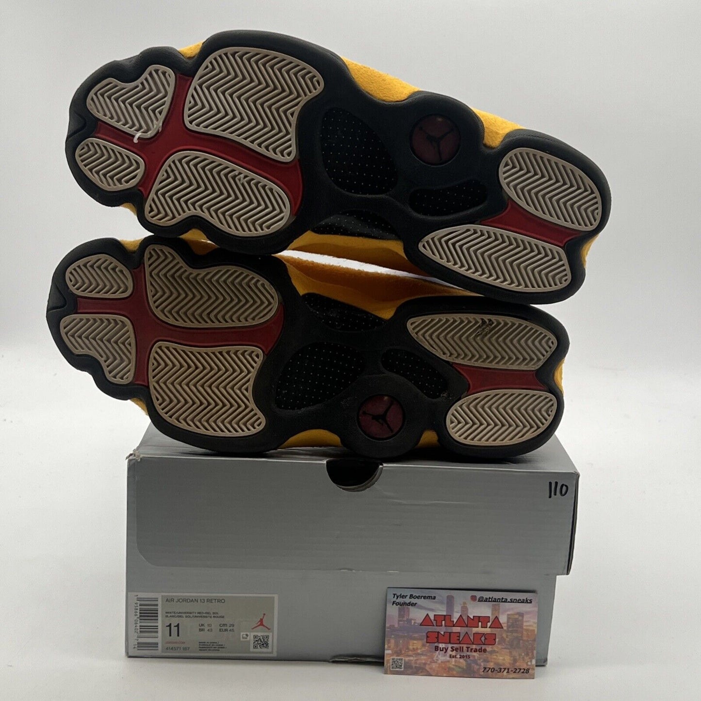 Size 11 - Air Jordan 13 Del Sol 2022 (414571-167)