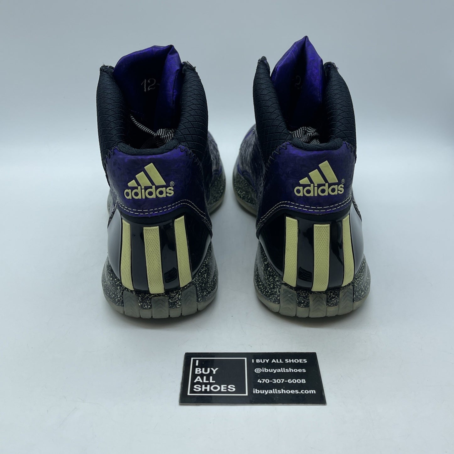 Size 13 - adidas D Rose 3 Night Before Christmas Black Purple (G59648)