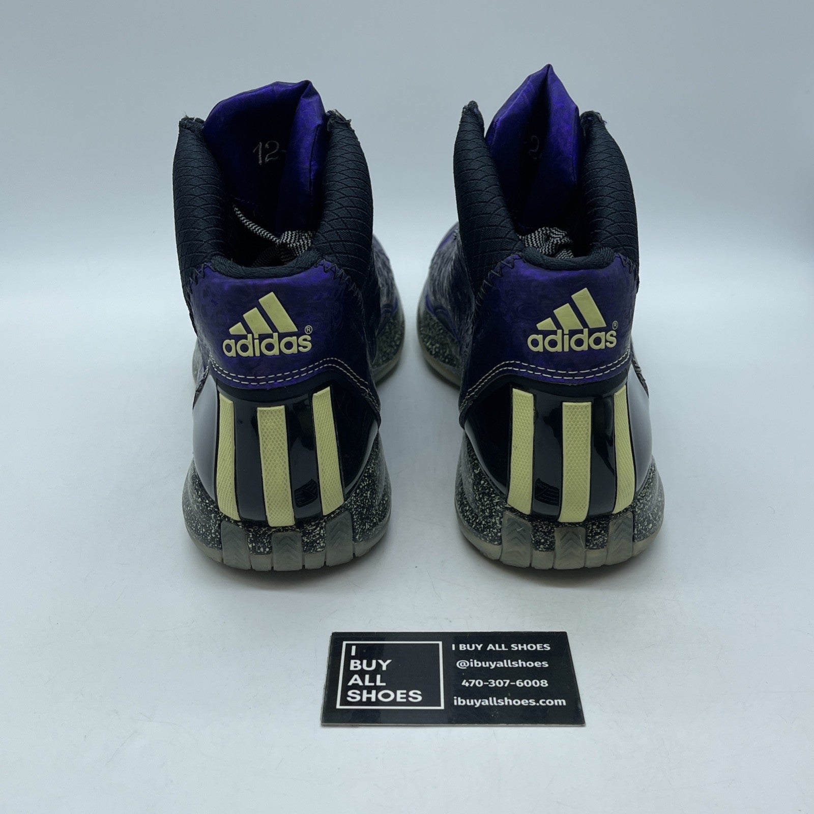 Size 13 - adidas D Rose 3 Night Before Christmas Black Purple (G59648)