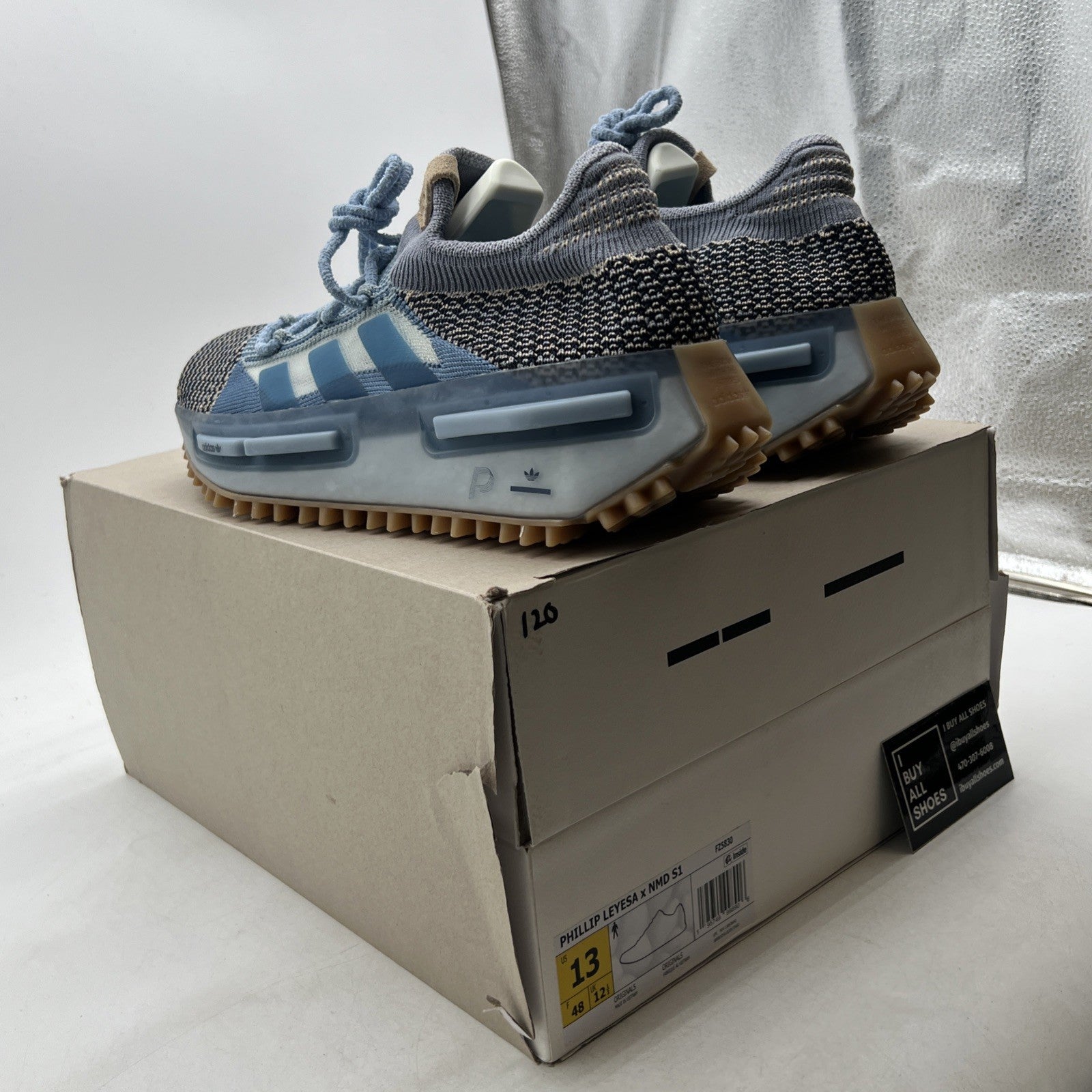 Size 13 - adidas Philllllthy x NMD_S1 Ambient Sky (FZ5830)