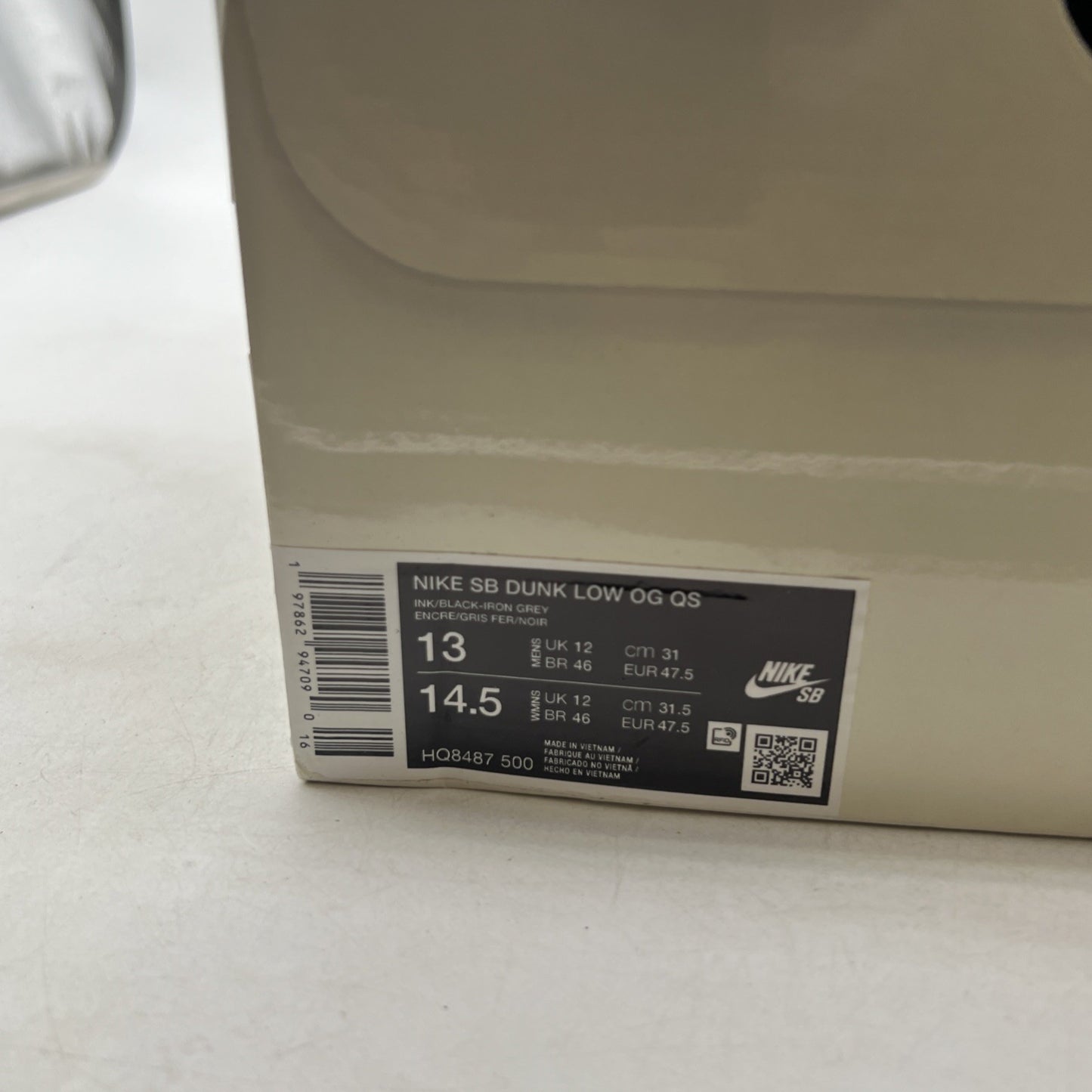 Size 13 - Nike Supreme x Dunk SB Low Ink (HQ8487-500)