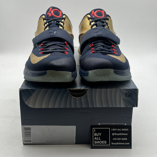 Size 13 - Nike KD 7 Prm Gold Medal (706858-476)