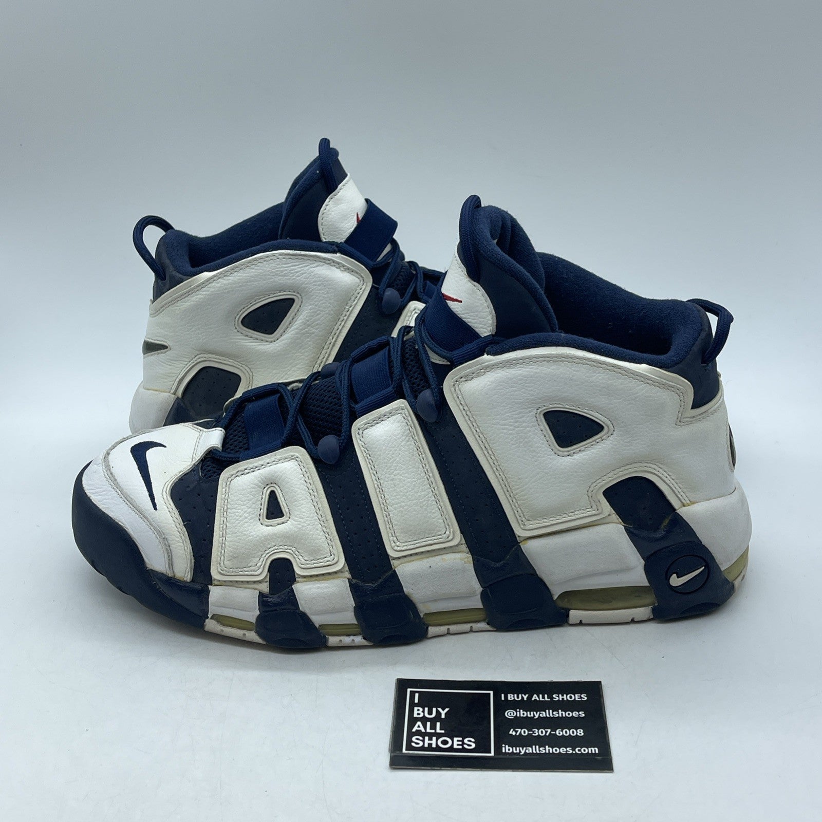 Size 13 - Nike Air More Uptempo Hoh Blue (432353-416)