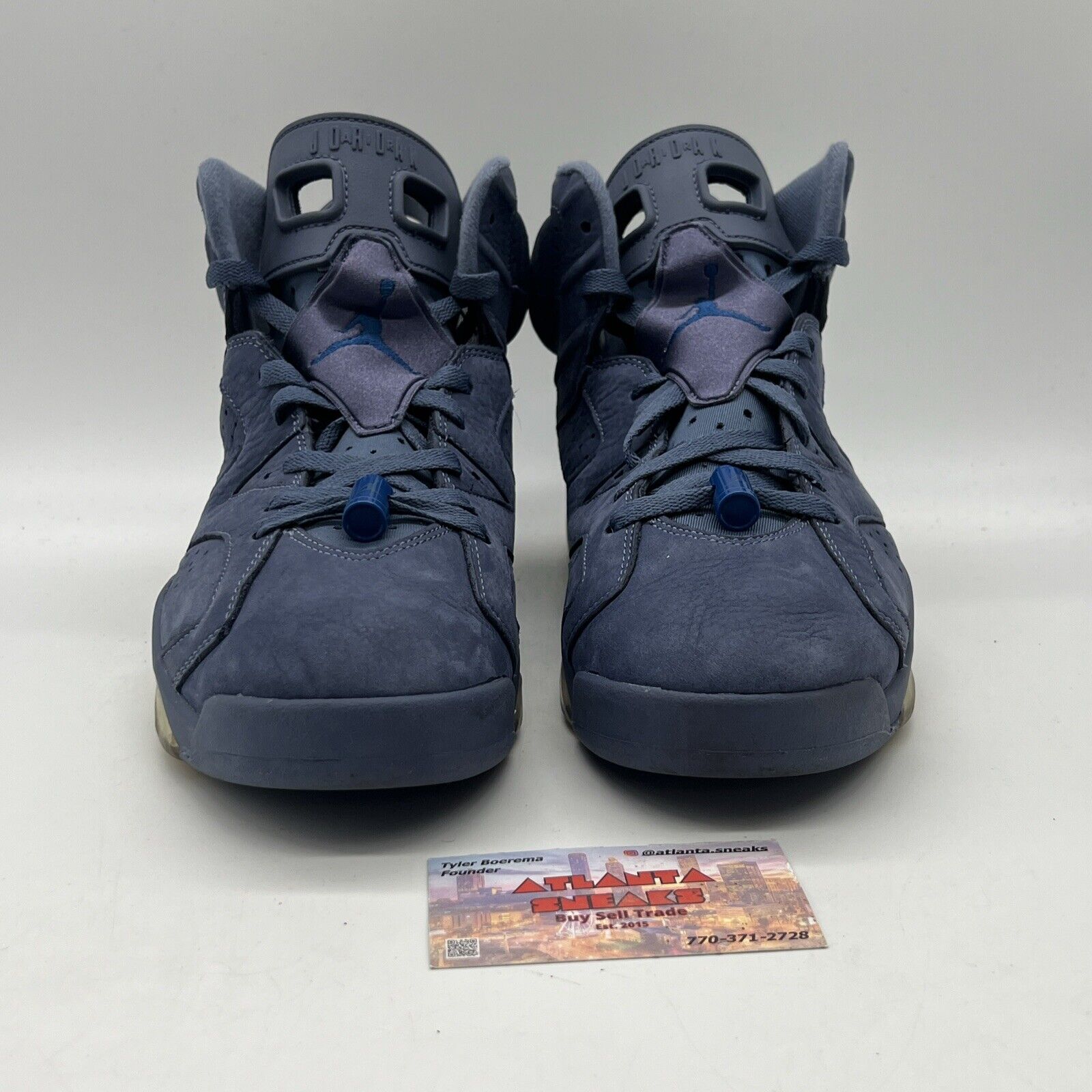 Size 11.5 - Air Jordan 6 Retro Diffused Blue Leather Used