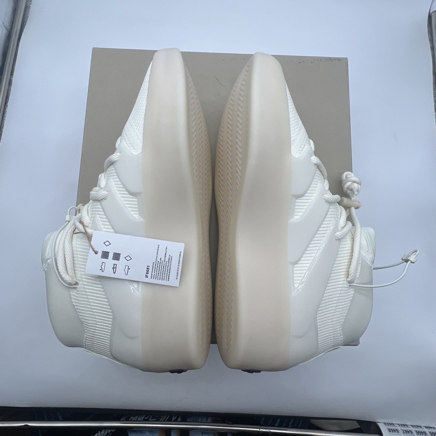 Size 12 - adidas Fear of God Athletics x I BASKETBALL Triple White (IF6681)