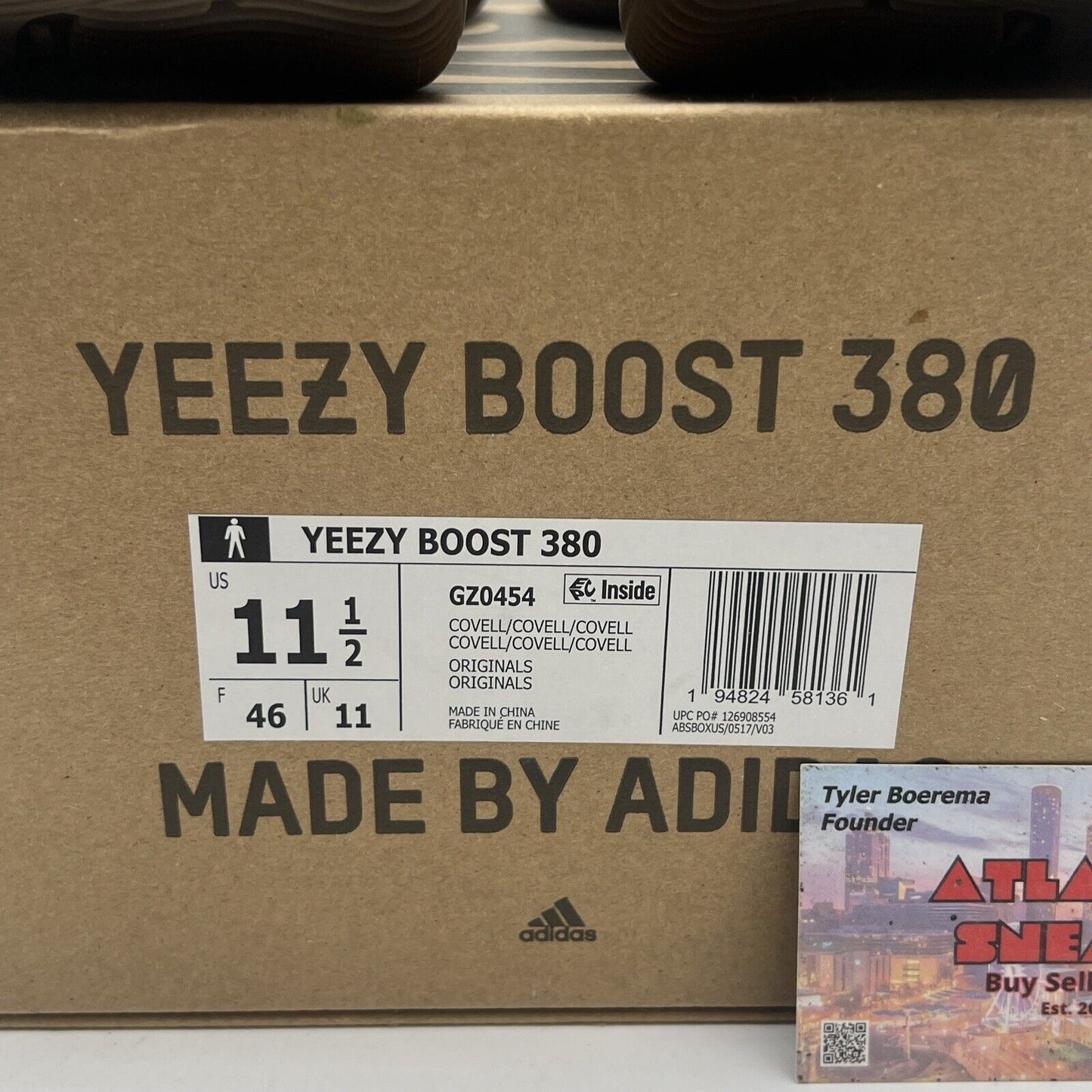 Size 11.5 - adidas Yeezy Boost 380 Covellite (GZ0454)