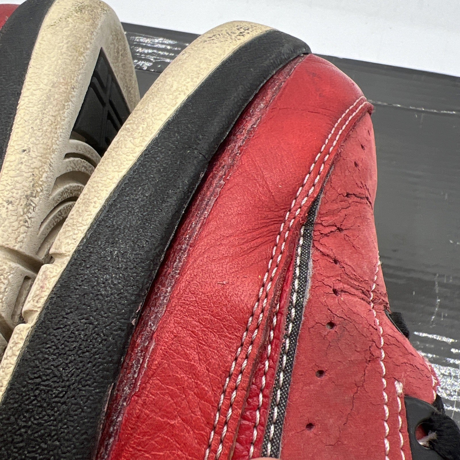 Size 9.5 - Air Jordan 2 Retro QF Candy Red (395709-601)