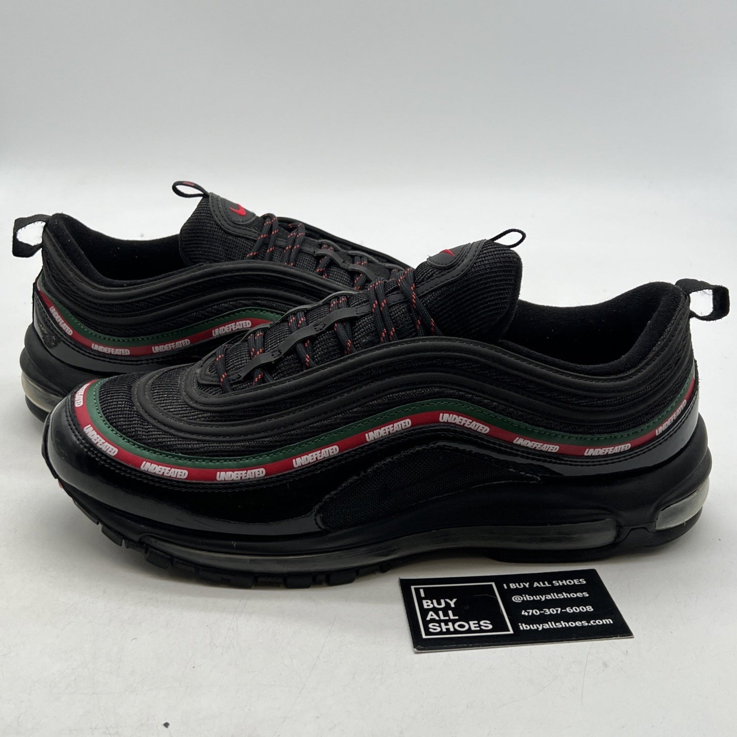 Size 12 - Nike Undefeated x Air Max 97 OG Black (AJ1986-001)