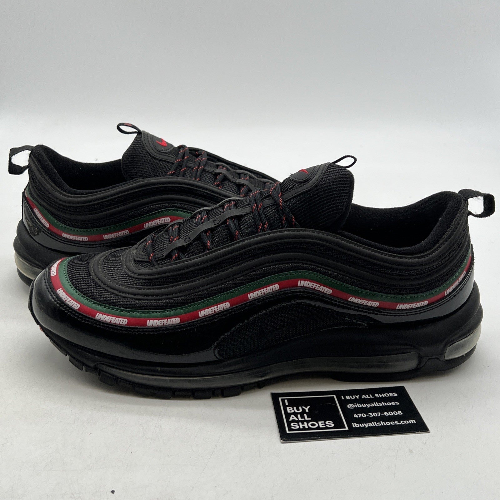 Size 12 - Nike Undefeated x Air Max 97 OG Black (AJ1986-001)