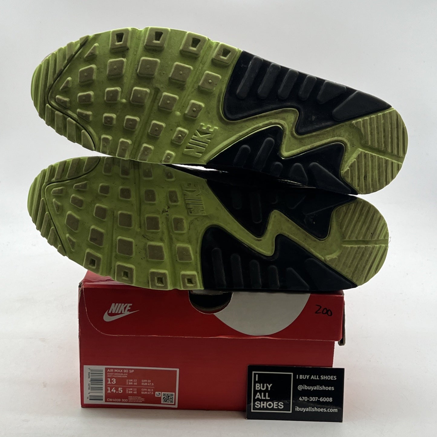 Size 13 - Nike Air Max 90 Green Camo (CW4039-300)