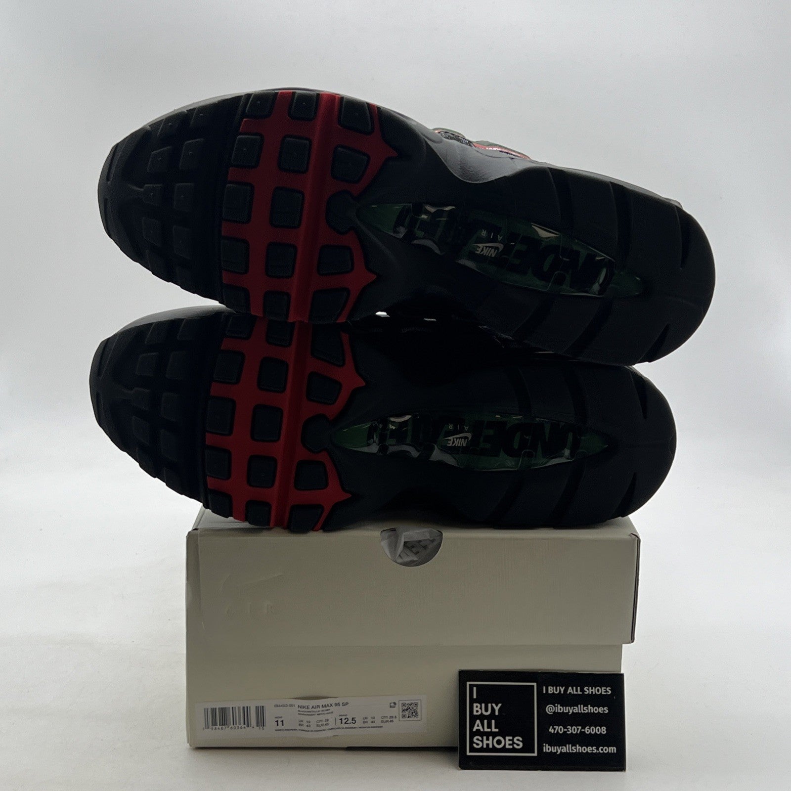 Size 11 - Nike Undefeated x Air Max 95 Black (IB4453-001)