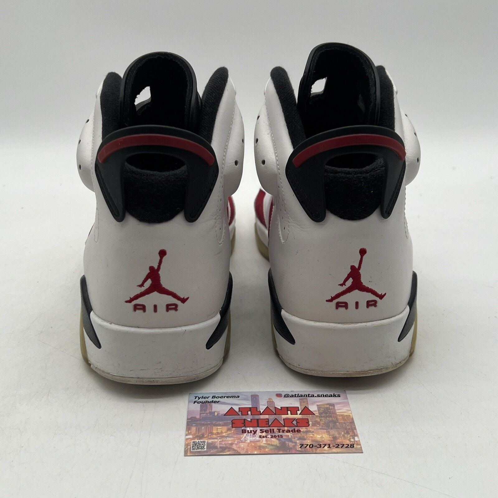 Size 12 - Air Jordan 6 Retro Countdown Pack White Red Suede (323939-991)