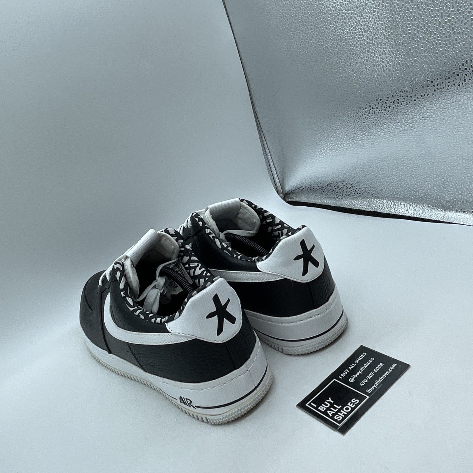 Size 13 - Nike Haze x Air Force 1 CMFT LW HZ QS Low Black (709025-010)