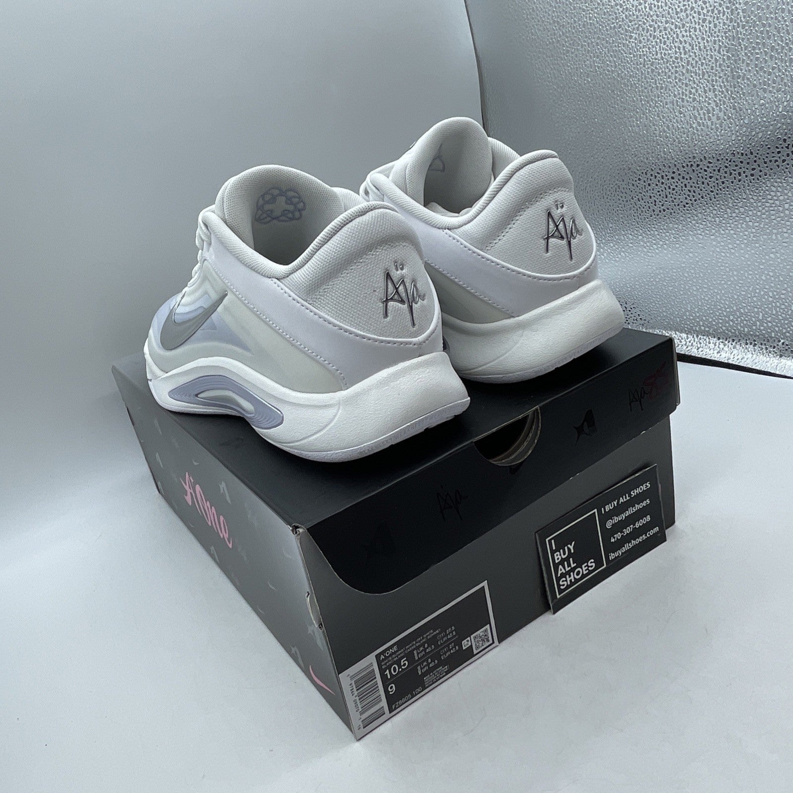 Size 10.5W - Nike A'One OG Pearl (FZ8605-100)