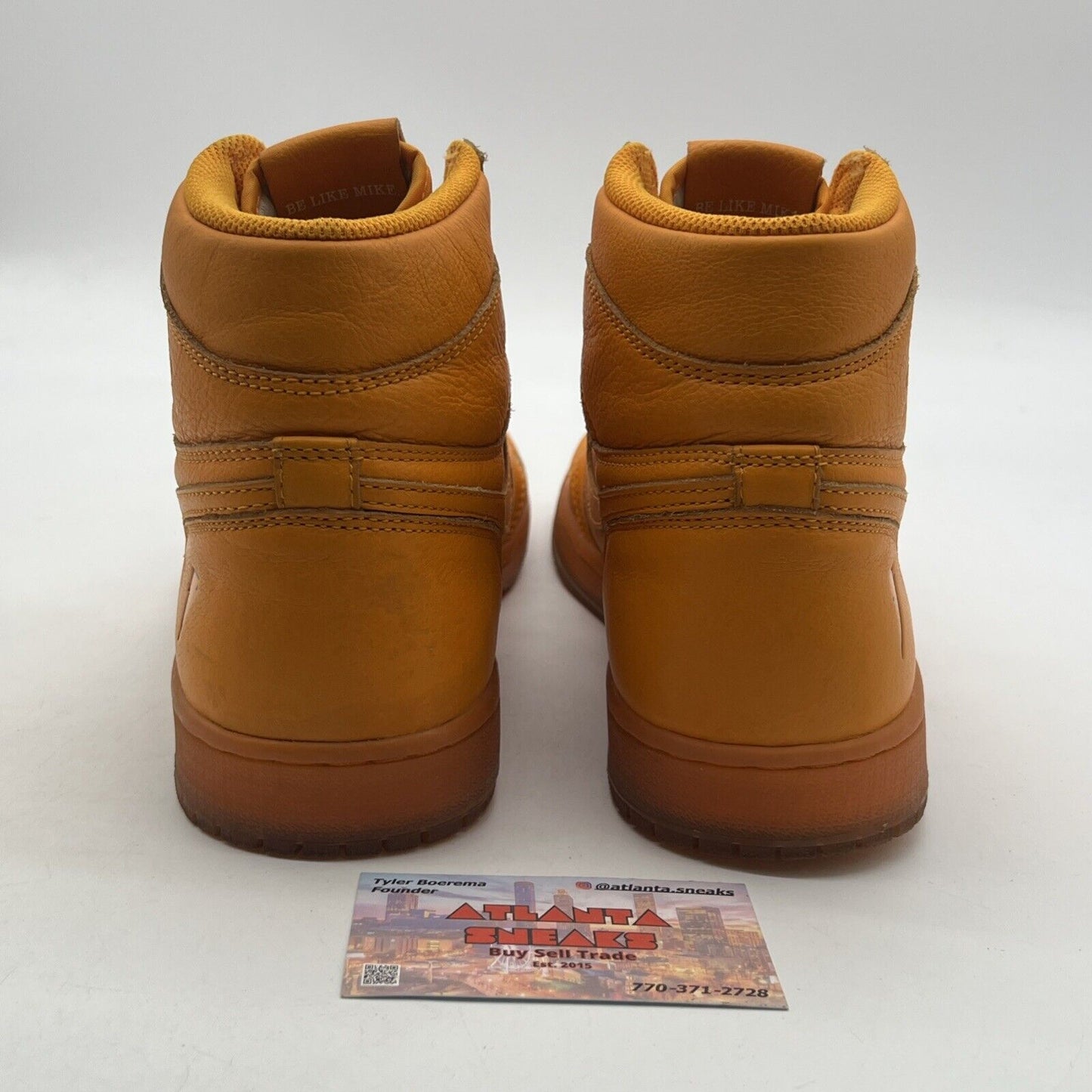 Size 9.5 - Air Jordan 1 Retro OG G8RD High Orange Peel (AJ5997-880)