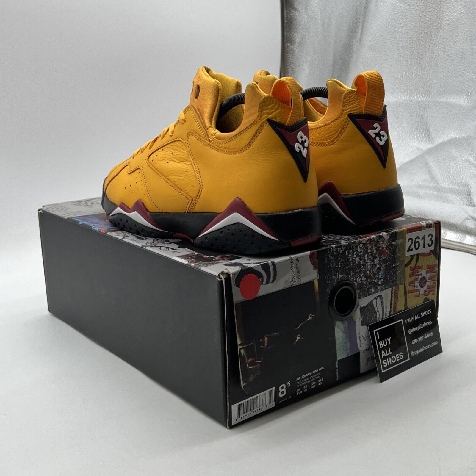 Size 8.5 - Air Jordan 7 Retro NRG Low Taxi (AR4422-701)