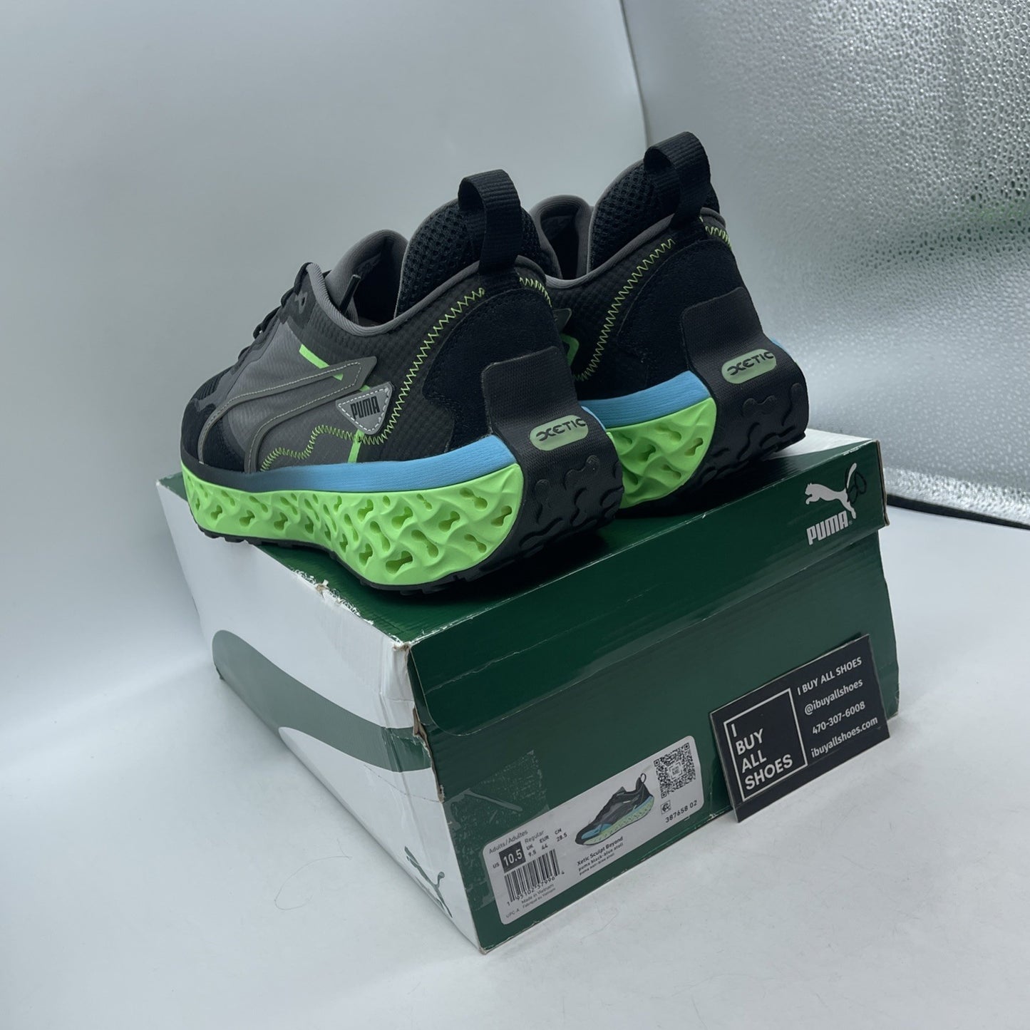 Size 10.5 - Puma XETIC Sculpt Beyond Black (387658-02)