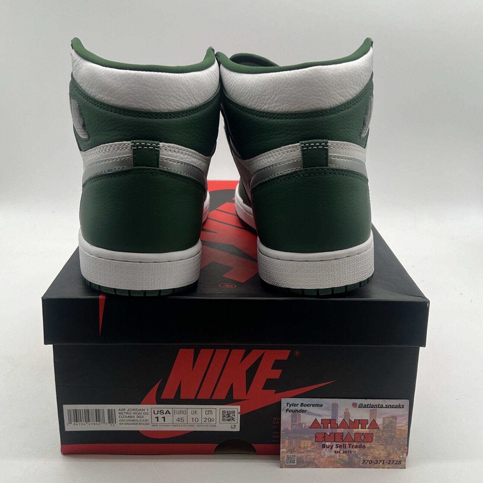 Size 11 - Air Jordan 1 Retro OG High Gorge Green (DZ5485-303)