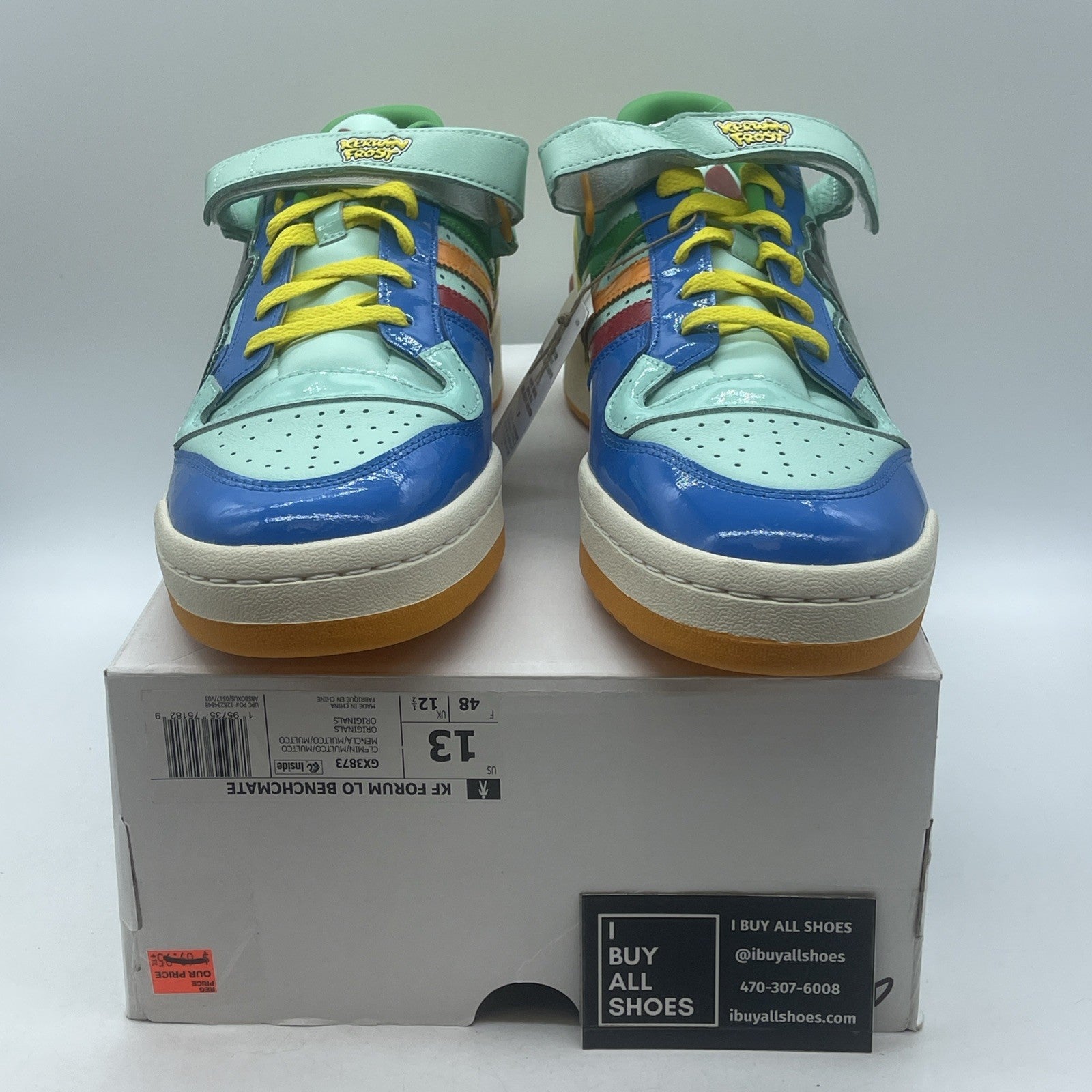 Size 13 - Adidas Kerwin Frost x Forum Low Benchmates (GX3873)