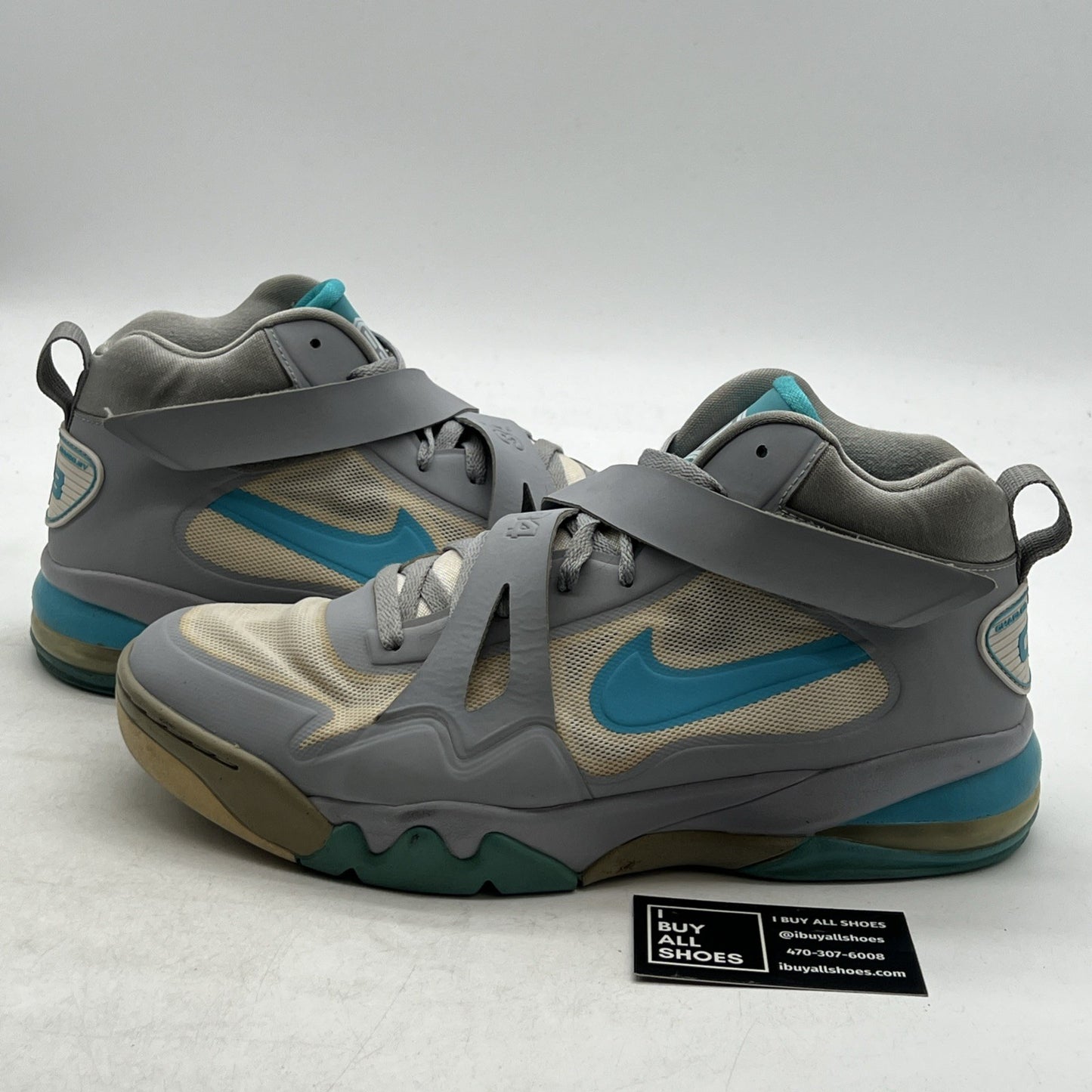 Size 13 - Nike Air Force Max CB 2 Hyperfuse Gray (616761-002)