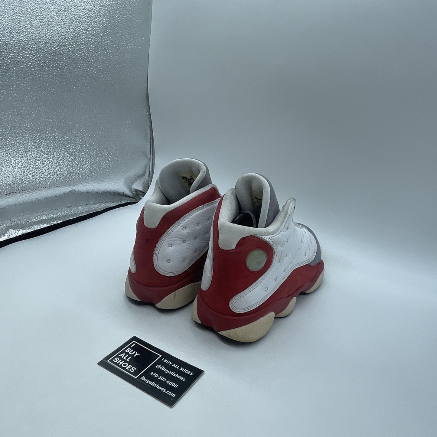 Size 8 - Air Jordan 13 Retro 2014 Grey Toe (414571-126)