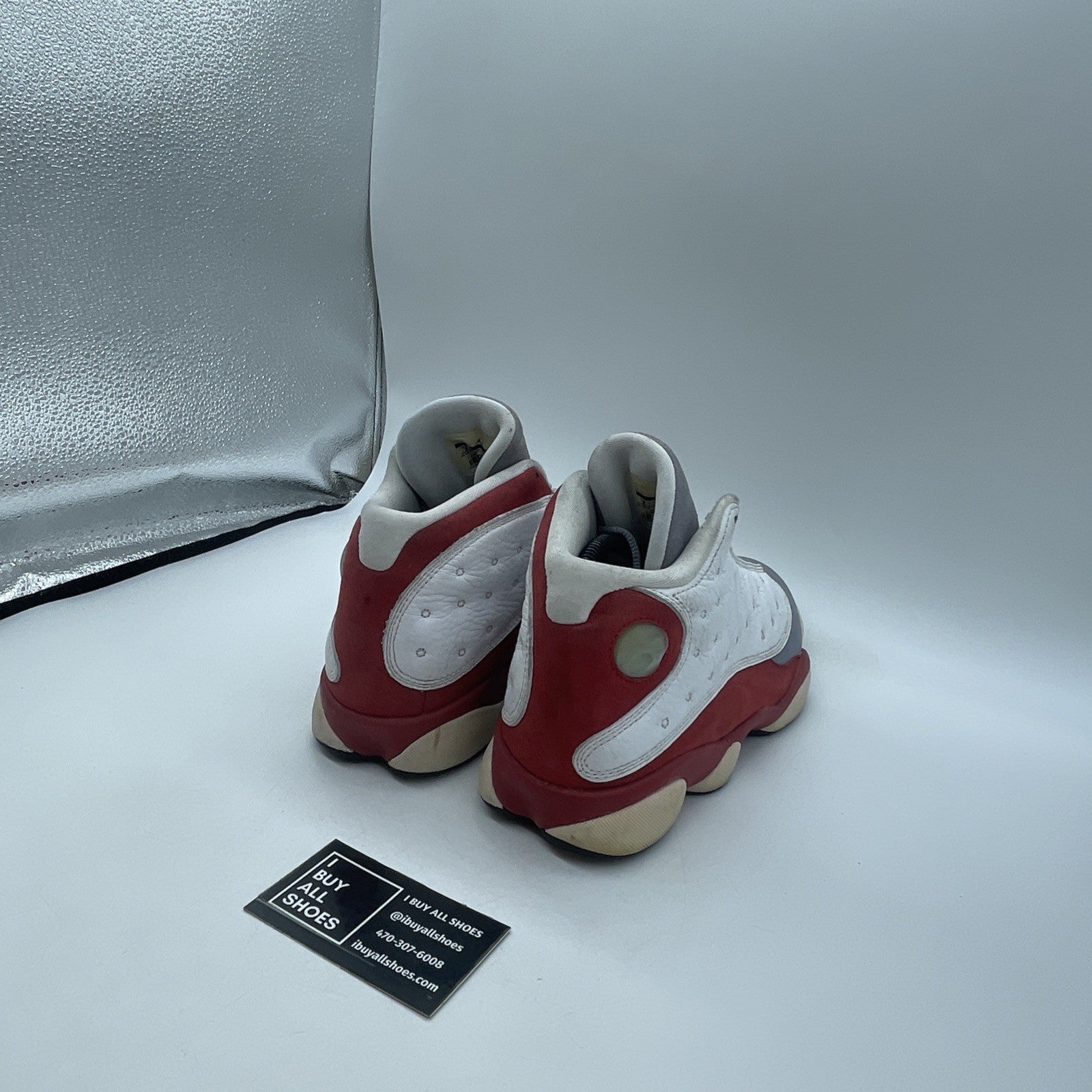 Size 8 - Air Jordan 13 Retro 2014 Grey Toe (414571-126)