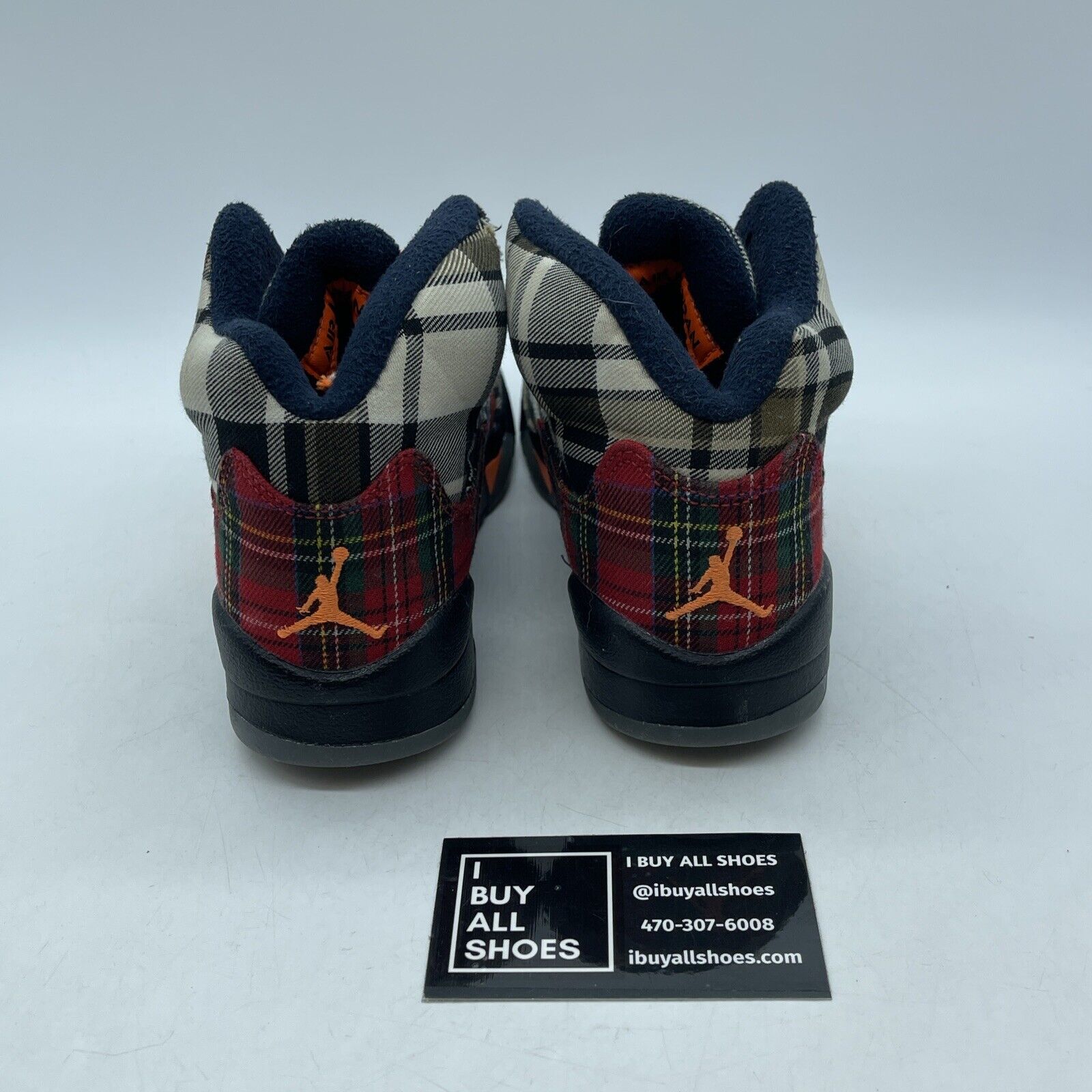 Size 4.5Y (GS) - Jordan 5 Retro Mid Plaid Brown Red Orange Suede (FD4812-008)