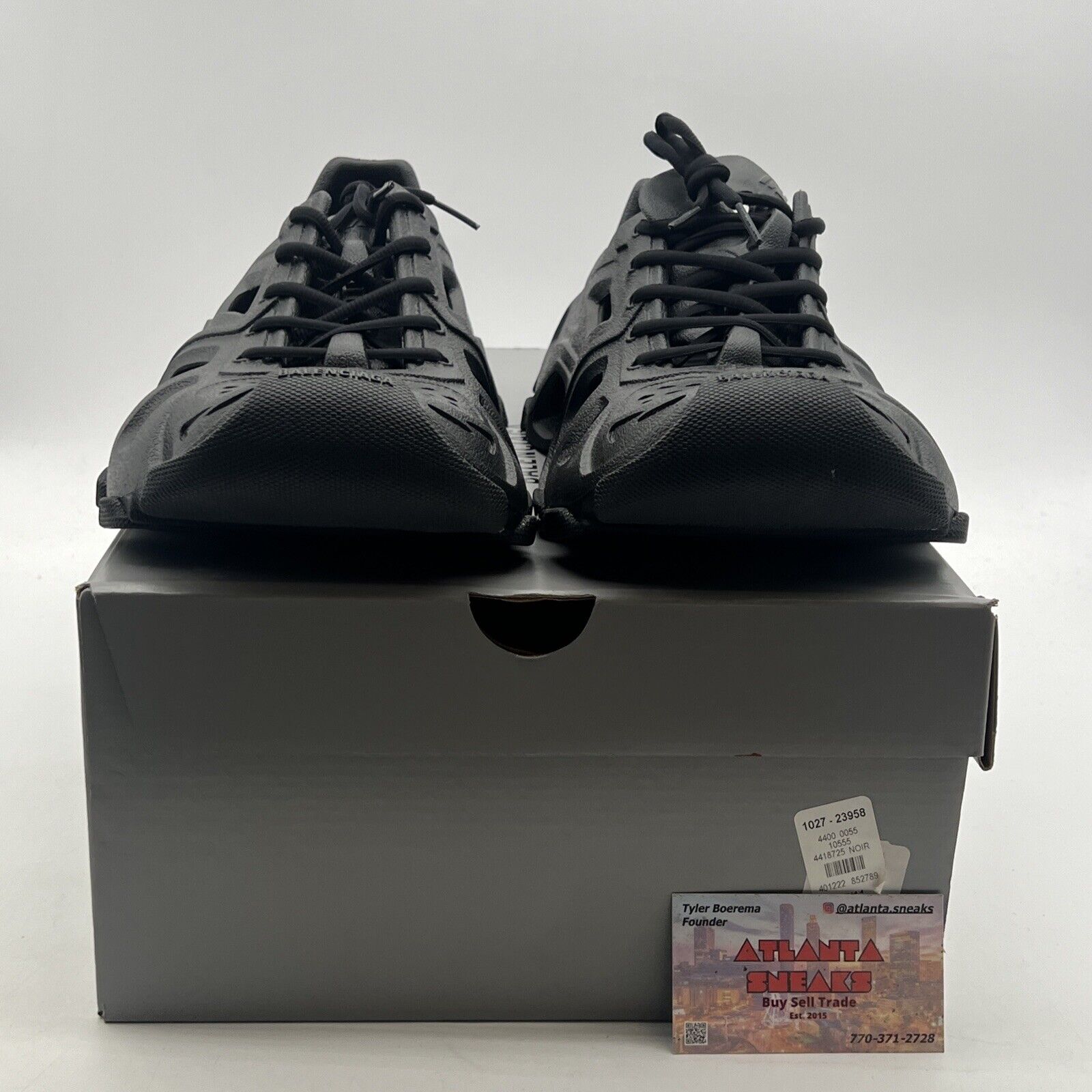 Size 11 - Balenciaga Hd rubber Sneaker Lace Up