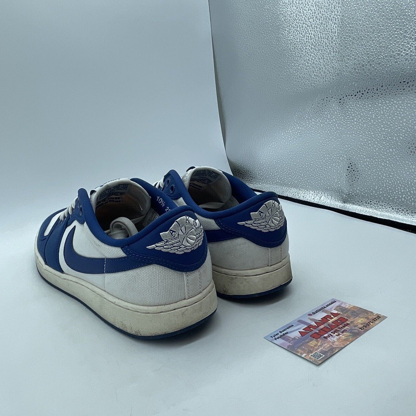 Size 10.5 - Air Jordan 1 KO Low Kentucky Blue White (DX4981-103)