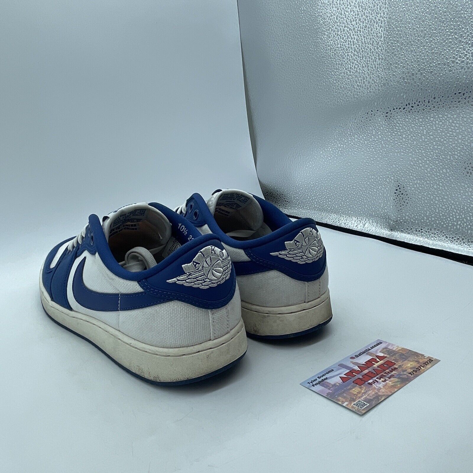 Size 10.5 - Air Jordan 1 KO Low Kentucky Blue White (DX4981-103)