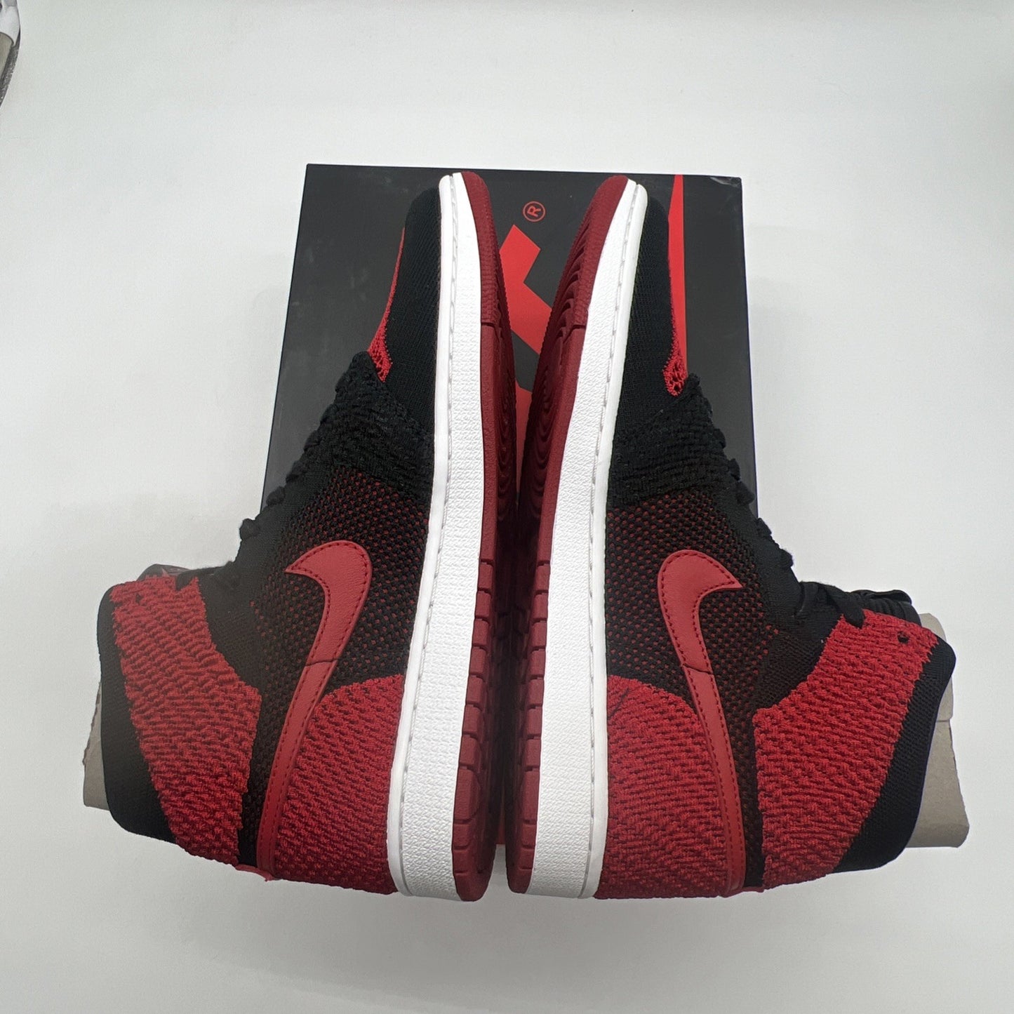 Size 10 - Air Jordan 1 Retro OG Flyknit High Bred (919704-001)