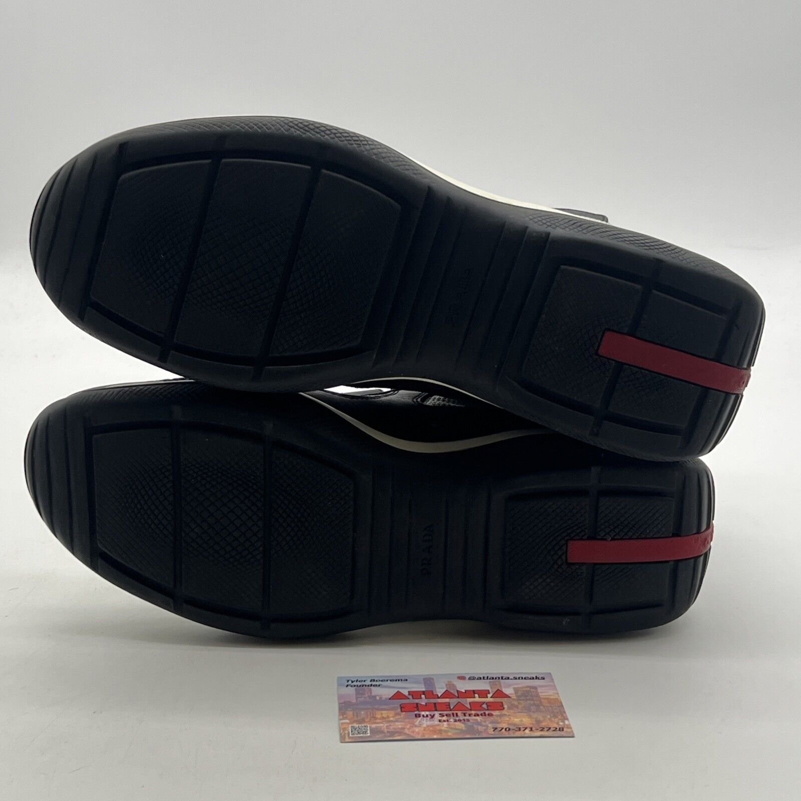 Size 8 - Prada American Cup Sneaker High Top