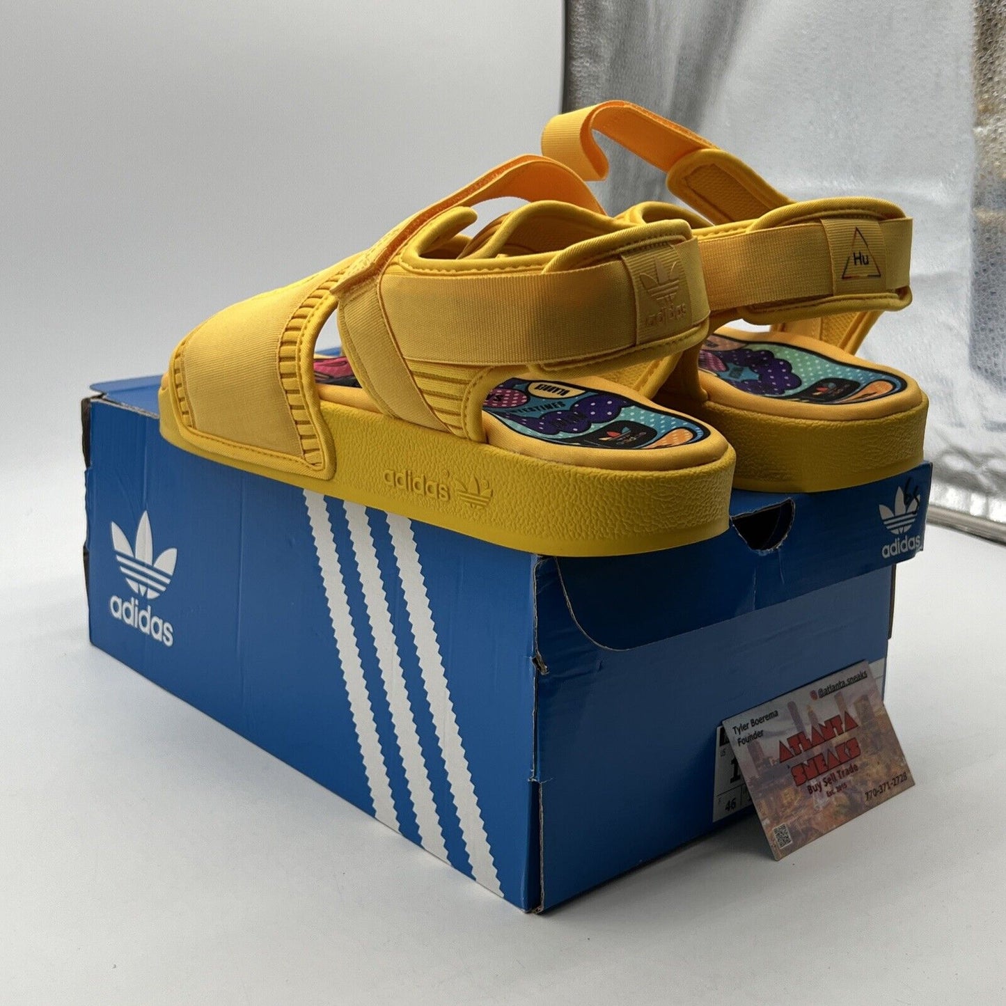 Adidas Adilette 2 Pharrell Yellow-(EG7825)