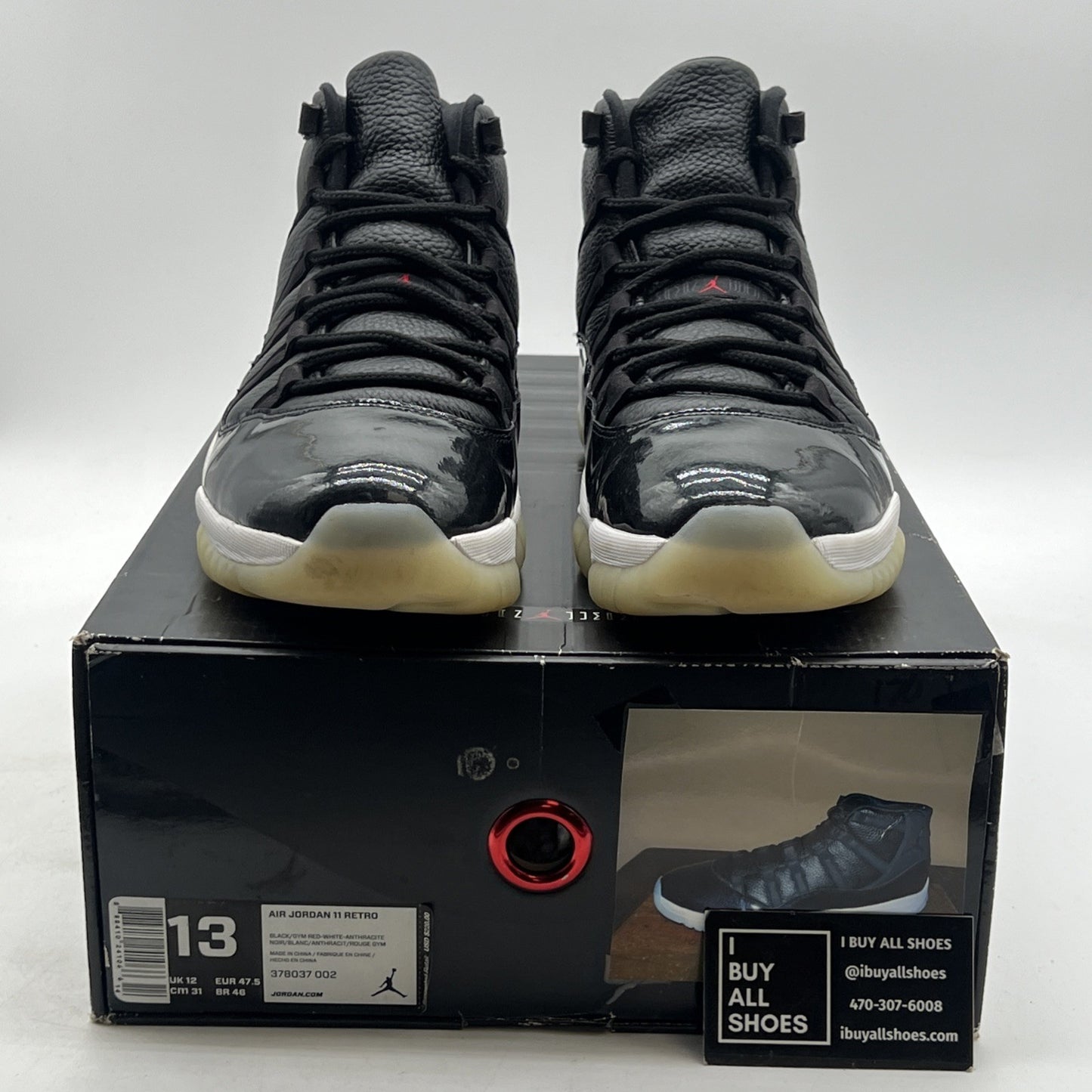 Size 13 - Air Jordan 11 Retro 72-10 2015 (378037-002)