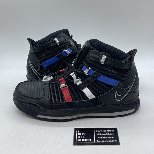 Size 9.5 - Nike Zoom LeBron 3 Retro Barbershop (DO9354-001)