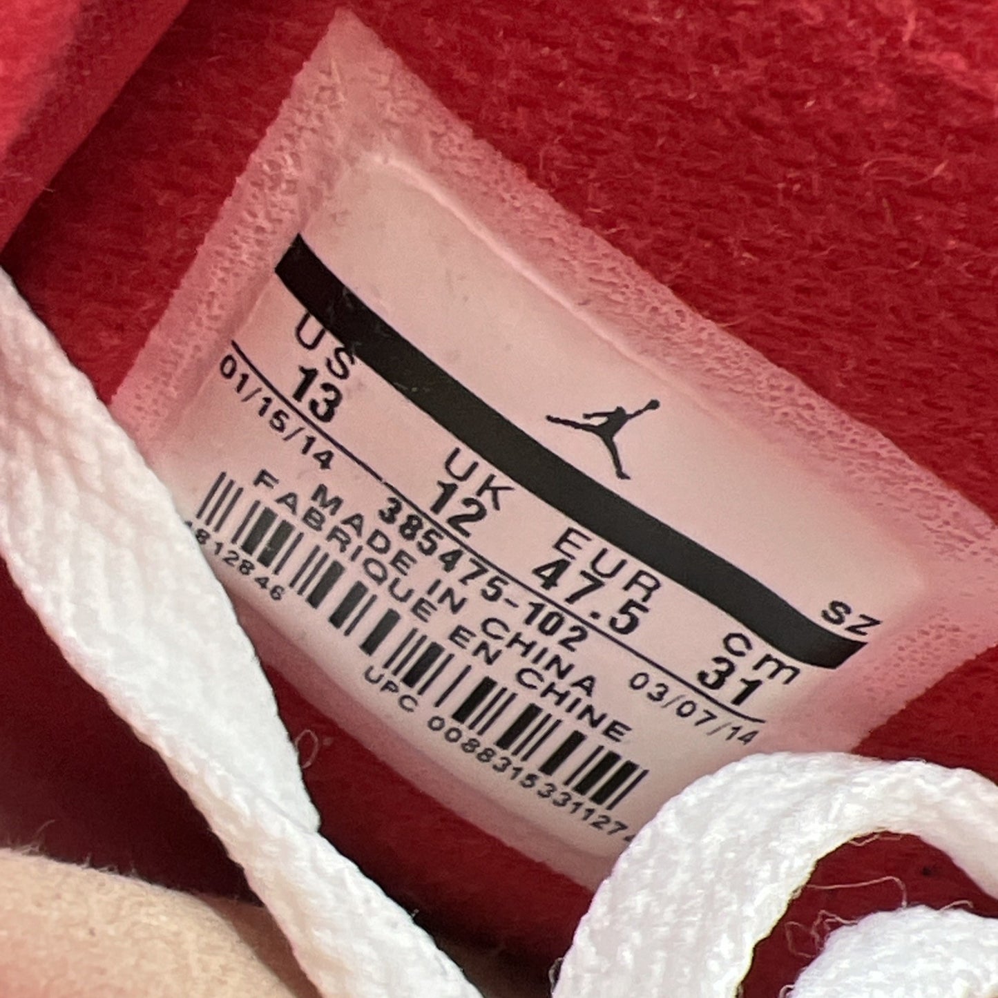 Size 13 - Air Jordan 2 Retro Chicago Home (385475-102)