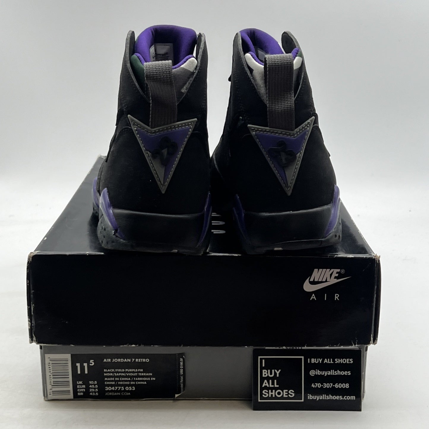 Size 11.5 - Air Jordan 7 Retro PE Ray Allen (304775-053)