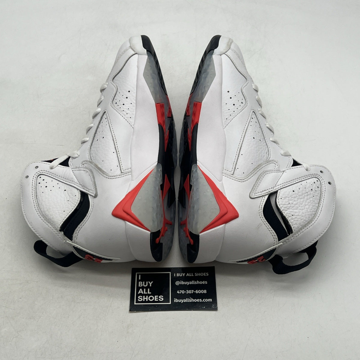 Size 8.5 - Air Jordan 7 Retro White Infrared (CU9307-160)