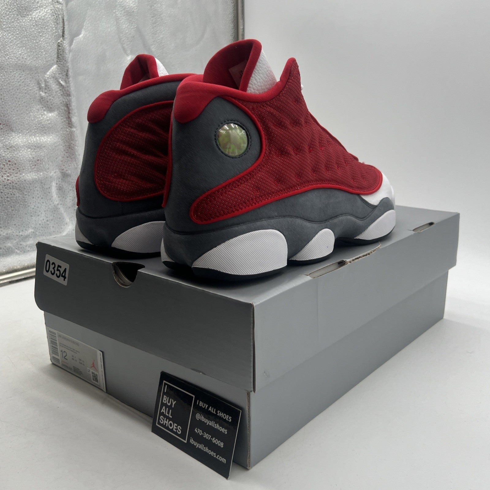 Size 12 - Air Jordan 13 Red/White - (DJ5982-600)
