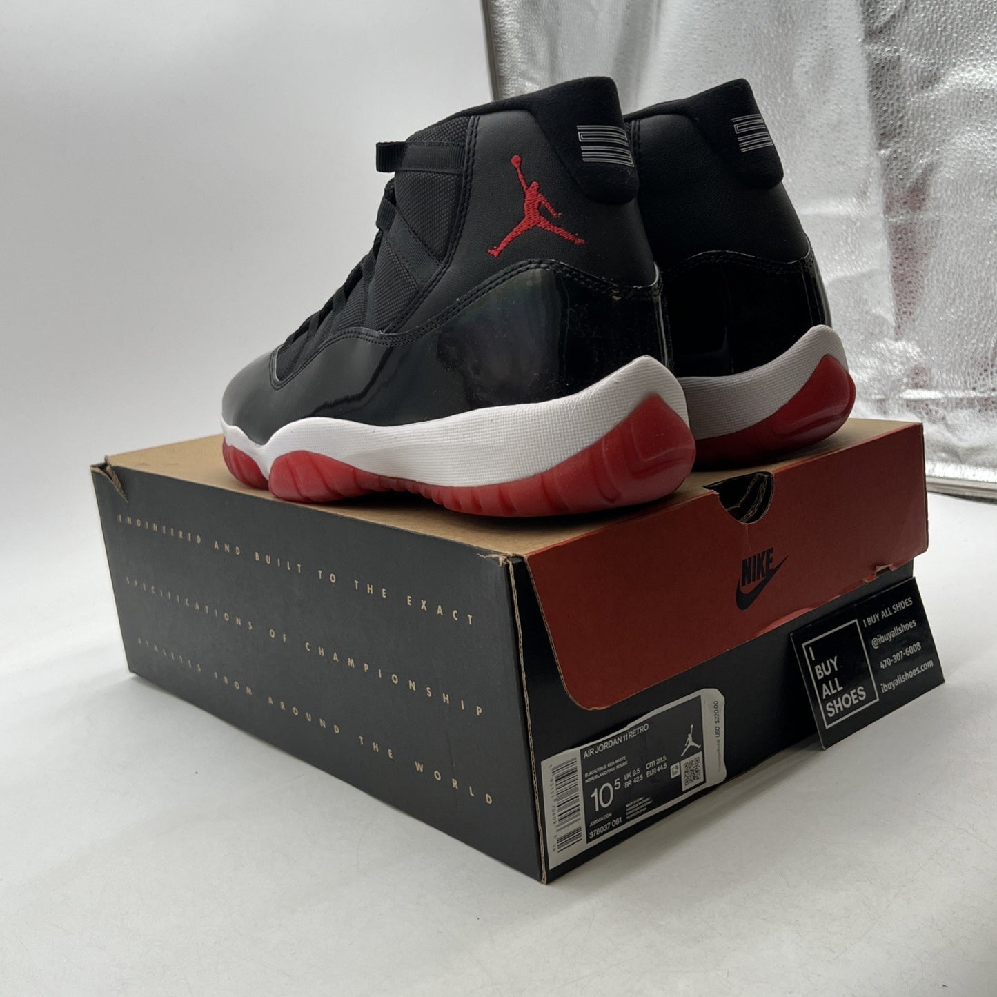 Size 10.5 - Air Jordan 11 Retro High Bred (378037-061)