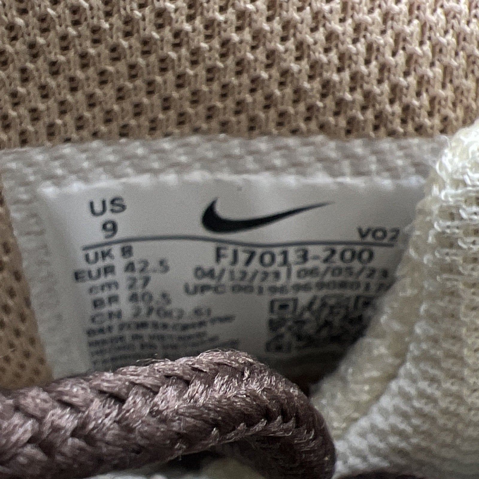 Size 9 - Nike Air Max2 CB '94 Hemp Baroque Brown Sesame (FJ7013-200)