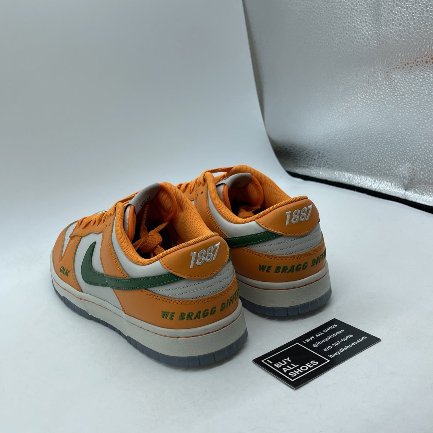 Size 10.5 - Nike Florida A&M University x Dunk Low Rattlers (DR6188-800)