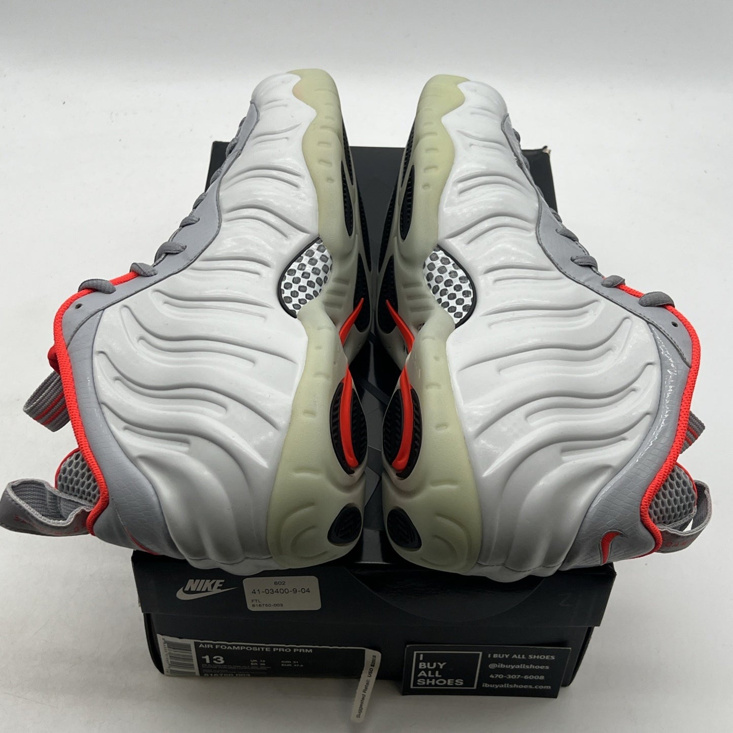 Size 13 - Nike Air Foamposite Pro Premium Pure Platinum (616750-003)