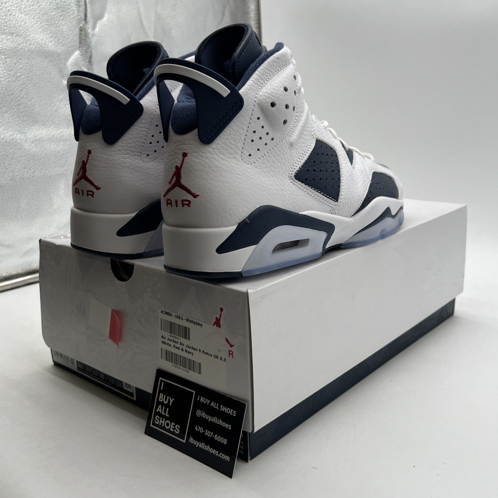 Size 9.5 - Air Jordan 6 Retro 2024 Olympic (CT8529-164)
