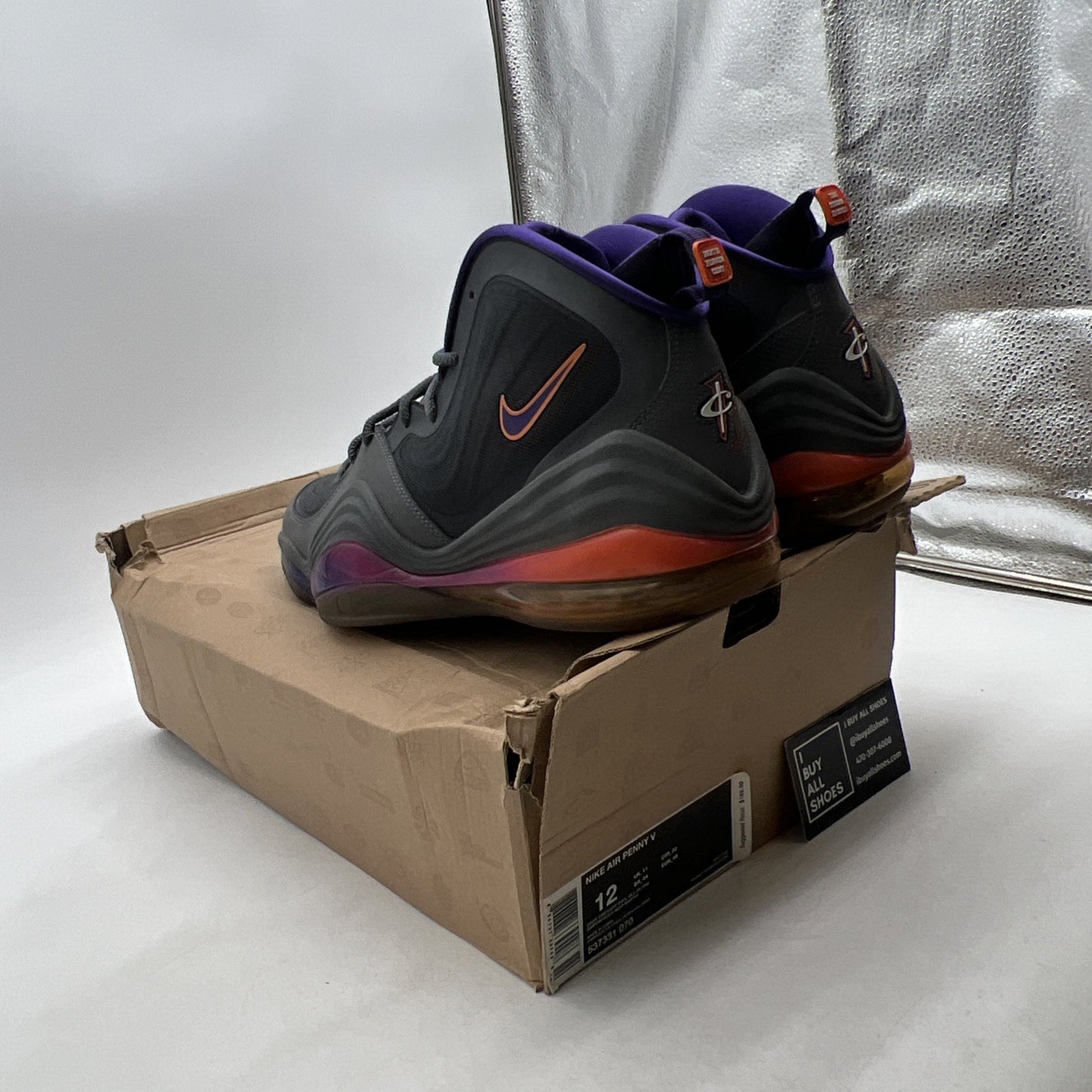 Size 12 - Nike Air Penny 5 Phoenix (537331-070)
