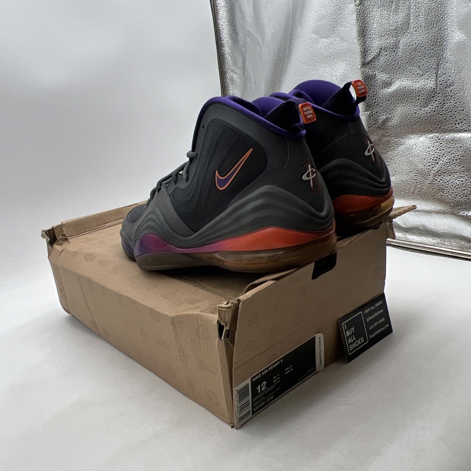 Size 12 - Nike Air Penny 5 Phoenix (537331-070)