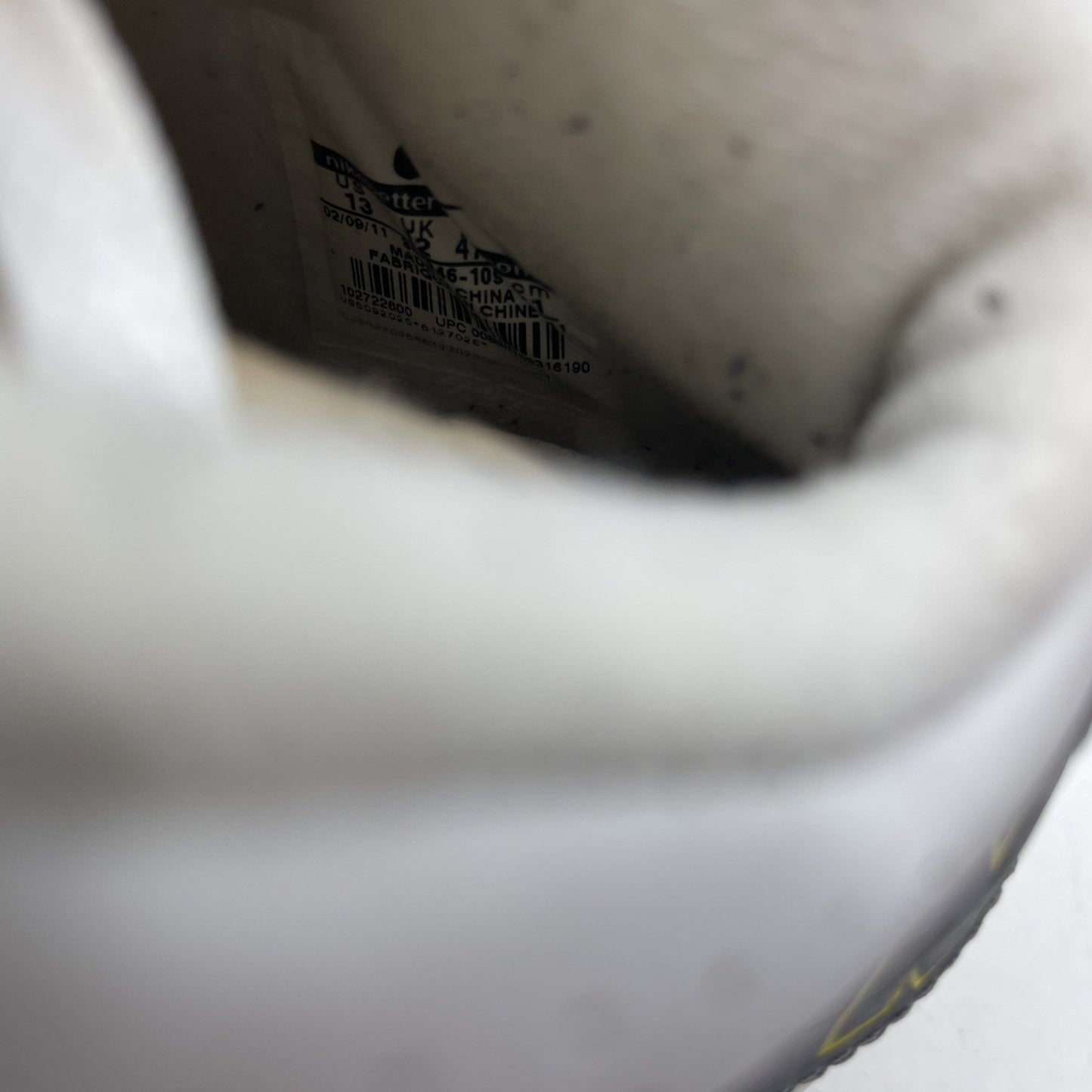 Size 13 - Nike Air Trainer SC High Graphite Lemon (302346-109)