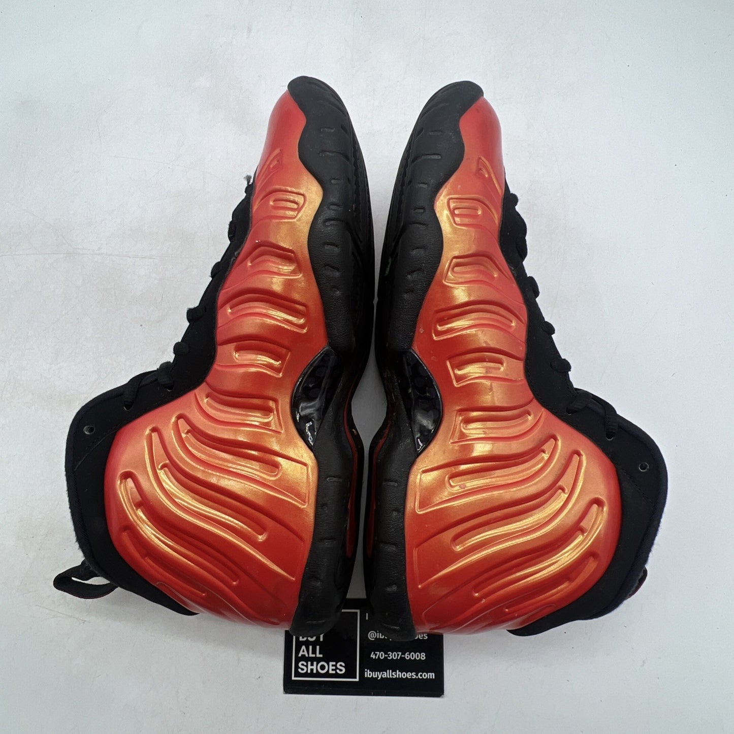 Size 6.5Y - NIKE LITTLE POSITE ONE (GS) "HABANERO RED" (644791-603)